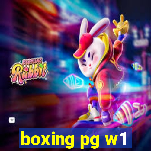 boxing pg w1